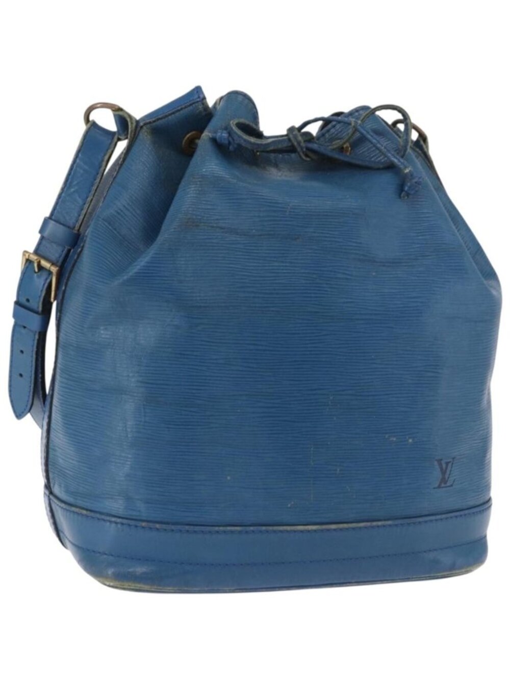 LOUIS VUITTON Epi Noe Shoulder Bag Toledo Blue M44005